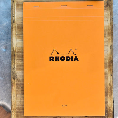 Rhodia R ColoR Bloc No. 12 Head-Stapled Lined Paper Notepad 85 x 120  (Sapphire) - InexPens