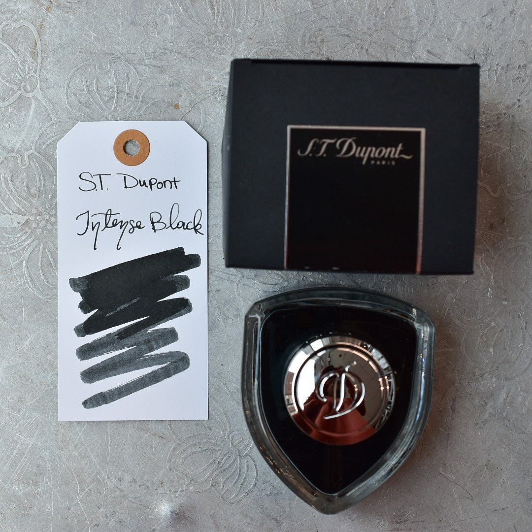 ST Dupont Noir Intense Black Ink Bottle Truphae