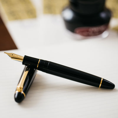 Sailor 1911L Black & Gold Fountain Pen