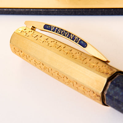 Visconti-Il-Magnifico-Lapis-Lazuli-Fountain-Pen-Hook-Safe-Lock-Cap