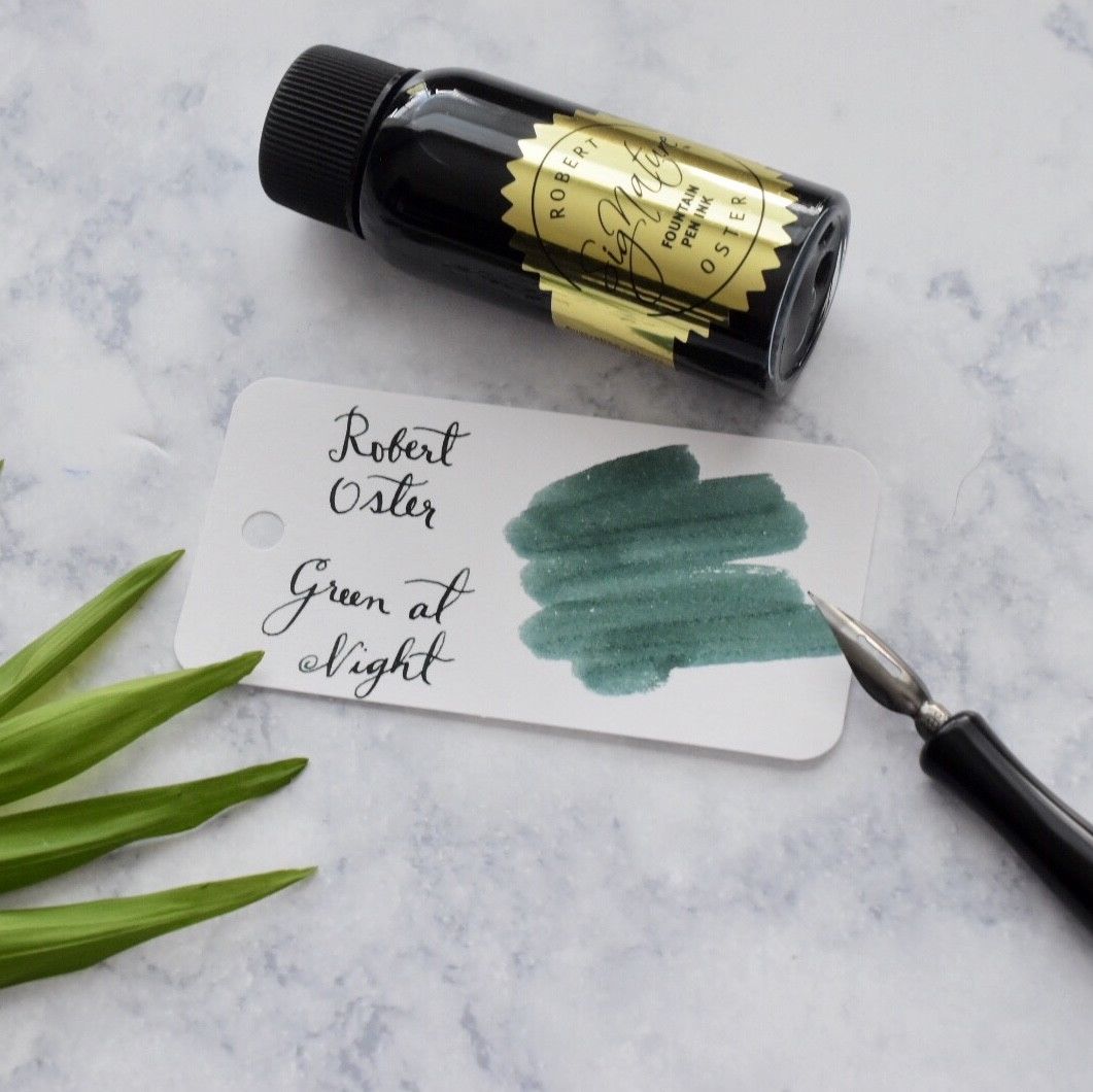 Robert Oster Green at Night 50ml Ink Bottle – Truphae